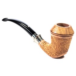 Pipe Ser Jacopo Rusticated Natural R2 Bent Bulldog