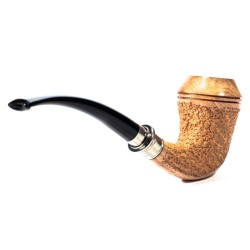 Pipe Ser Jacopo Rusticated Natural R2 Bent Bulldog