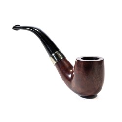 Briar Pipe Peterson Aran Smooth Bent Billiard (69)