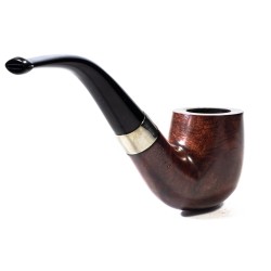 Briar Pipe Peterson Aran Smooth Bent Billiard (69)
