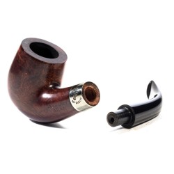 Briar Pipe Peterson Aran Smooth Bent Billiard (69)