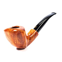 Briar Pipe Winslow Crown 300 Smooth Bent Billiard