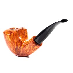 Briar Pipe Winslow Crown 300 Smooth Bent Billiard