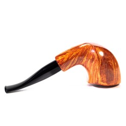 Briar Pipe Winslow Crown 300 Smooth Bent Billiard