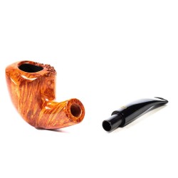 Briar Pipe Winslow Crown 300 Smooth Bent Billiard