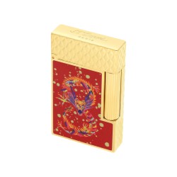 Accendino S.T. Dupont Linea 2 Dragon Burgundy