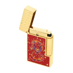 Accendino S.T. Dupont Linea 2 Dragon Burgundy