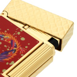 Accendino S.T. Dupont Linea 2 Dragon Burgundy