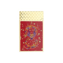 Accendino S.T. Dupont Linea 2 Dragon Burgundy