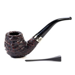 Pipe Peterson Donegal Rusticated Bent Brandy (68)