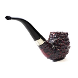 Pipe Peterson Donegal Rusticated Bent Brandy (68)
