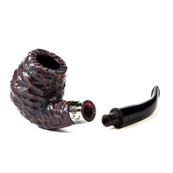 Pipe Peterson Donegal Rusticated Bent Brandy (68)