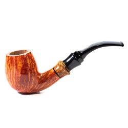 Briar Pipe Ser Jacopo Smooth L2-B Bent Apple