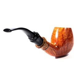 Briar Pipe Ser Jacopo Smooth L2-B Bent Apple