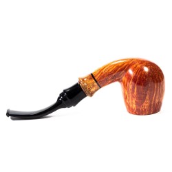 Briar Pipe Ser Jacopo Smooth L2-B Bent Apple