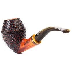 Pipe Santambrogio Rusticated Bent Bulldog