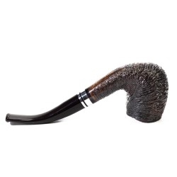 Pipa Savinelli Minerva Rusticata 606 Bent Billiard