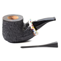 Pipe Armellini Botero Rusticated Chubby Bent Pot