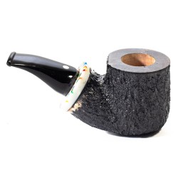 Pipe Armellini Botero Rusticated Chubby Bent Pot