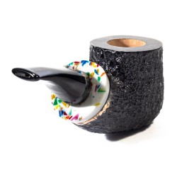 Pipe Armellini Botero Rusticated Chubby Bent Pot
