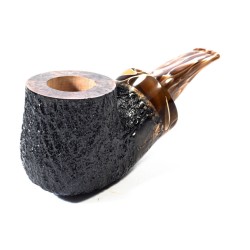 Pipe Armellini Botero Rusticated Chubby Bent Pot