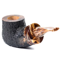 Pipe Armellini Botero Rusticated Chubby Bent Pot