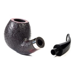 Pipe Stanwell Sterling Silver Model 185 Bent Apple