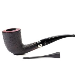 Pipe Stanwell Sterling Silver Model 140 Bent Dublin