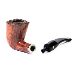 Pipe Stanwell Sterling Silver Model 63 Bent Dublin