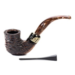 Pipe Peterson Derry Rusticated Calabash (05)