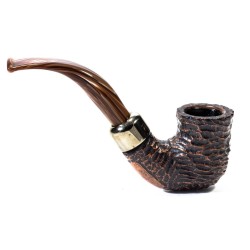 Pipe Peterson Derry Rusticated Calabash (05)