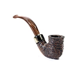 Pipe Peterson Derry Rusticated Calabash (05)