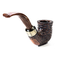 Pipe Peterson Derry Rusticated Calabash (05)