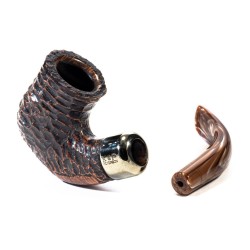 Pipe Peterson Derry Rusticated Calabash (05)