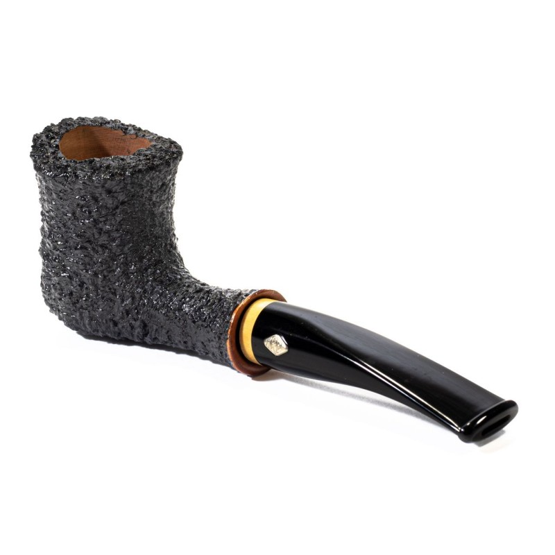 Pipa Brebbia Naif Rusticata Modello 7013 Billiard Pipa Brebbia Naif Rusticata Modello 7013 Billiard