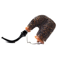 Pipe Brebbia Oom Paul Rusticated Hungarian