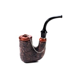 Pipe Brebbia Oom Paul Sandblasted Hungarian