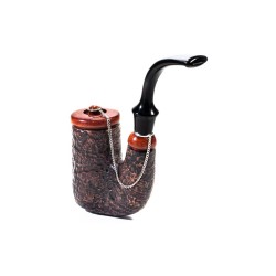 Pipe Brebbia Oom Paul Sandblasted Hungarian
