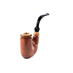 Pipa Brebbia Oom Paul Ambra Liscia Hungarian