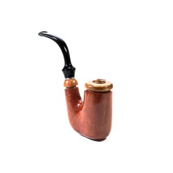 Pipa Brebbia Oom Paul Ambra Liscia Hungarian