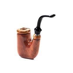 Pipa Brebbia Oom Paul Ambra Liscia Hungarian