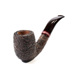 Pipa Brebbia Logo Rocciata Mod. 6022 Bent Billiard
