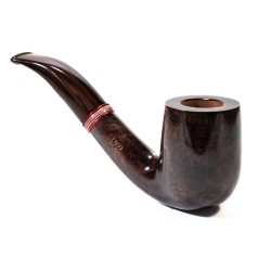 Pipe Brebbia Logo Noce Mod. 6022 Bent Billiard