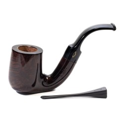 Pipe Brebbia Stand-Up Noce Model 2863 Bent Billiard