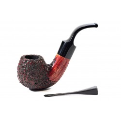 Pipe Mastro Geppetto Rusticated Bent Apple