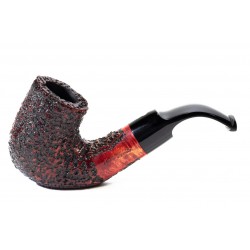 Pipe Mastro Geppetto Rusticated Bent Billiard