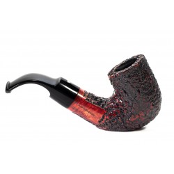 Pipe Mastro Geppetto Rusticated Bent Billiard