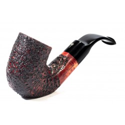 Pipe Mastro Geppetto Rusticated Bent Billiard