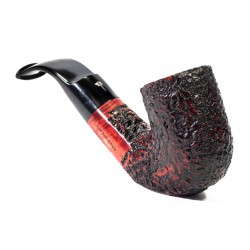 Pipe Mastro Geppetto Rusticated Bent Billiard