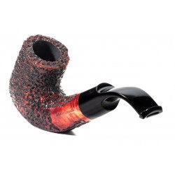 Pipe Mastro Geppetto Rusticated Bent Billiard